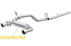 MagnaFlow Race Series Stainless Cat Back Exhaust System: 16+ Ford Focus RS 2.3L