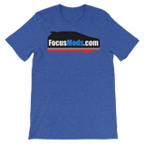 FocusMods.com™ Unisex Short Sleeve T-Shirt (White & Blue Available)