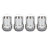 McGard SplineDrive Lug Nut (Cone Seat) M12X1.5 / 1.24in. Length (4-Pack) - Chrome (Req. Tool)