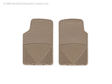 WeatherTech 98 Chevrolet Tracker Front Rubber Mats - Tan