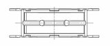 ACL 03+ Ford/Mazda 4 2.0L/2.3L DOHC Duratec Standard Size Race Series Main Bearing Set
