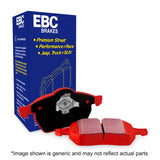 EBC 13+ Ford Fiesta 1.6 Turbo ST Redstuff Rear Brake Pads