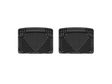 WeatherTech 03-06 Lincoln Navigator/Navigator L Rear Rubber Mats - Black