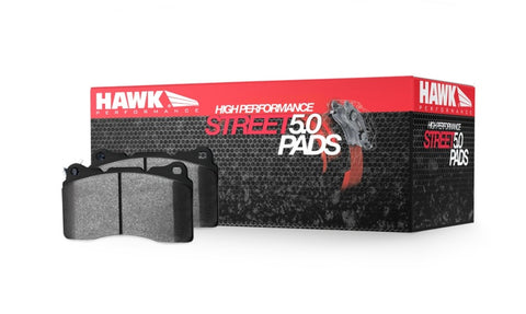 Hawk Performance, HPS 5.0, Front Street Brake Pads: 2014 - 2019 Ford Fiesta ST