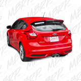 2013 - 2018 Ford Focus ST 2.0L Ecoboost 3" Cat Back Exhaust, Dual Center Outlet, T409